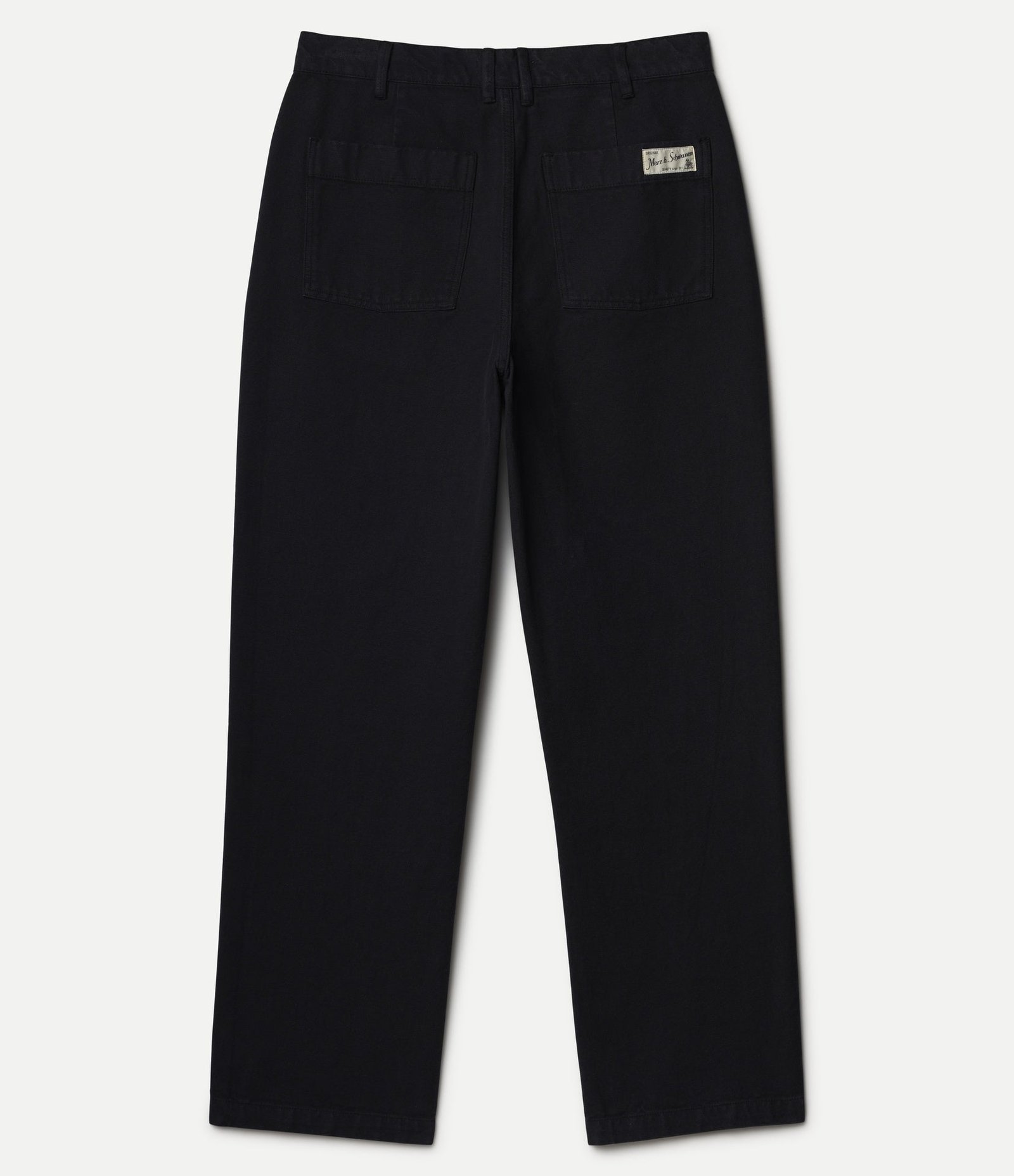 Cotton Canvas Straight Leg Pants - Image 3