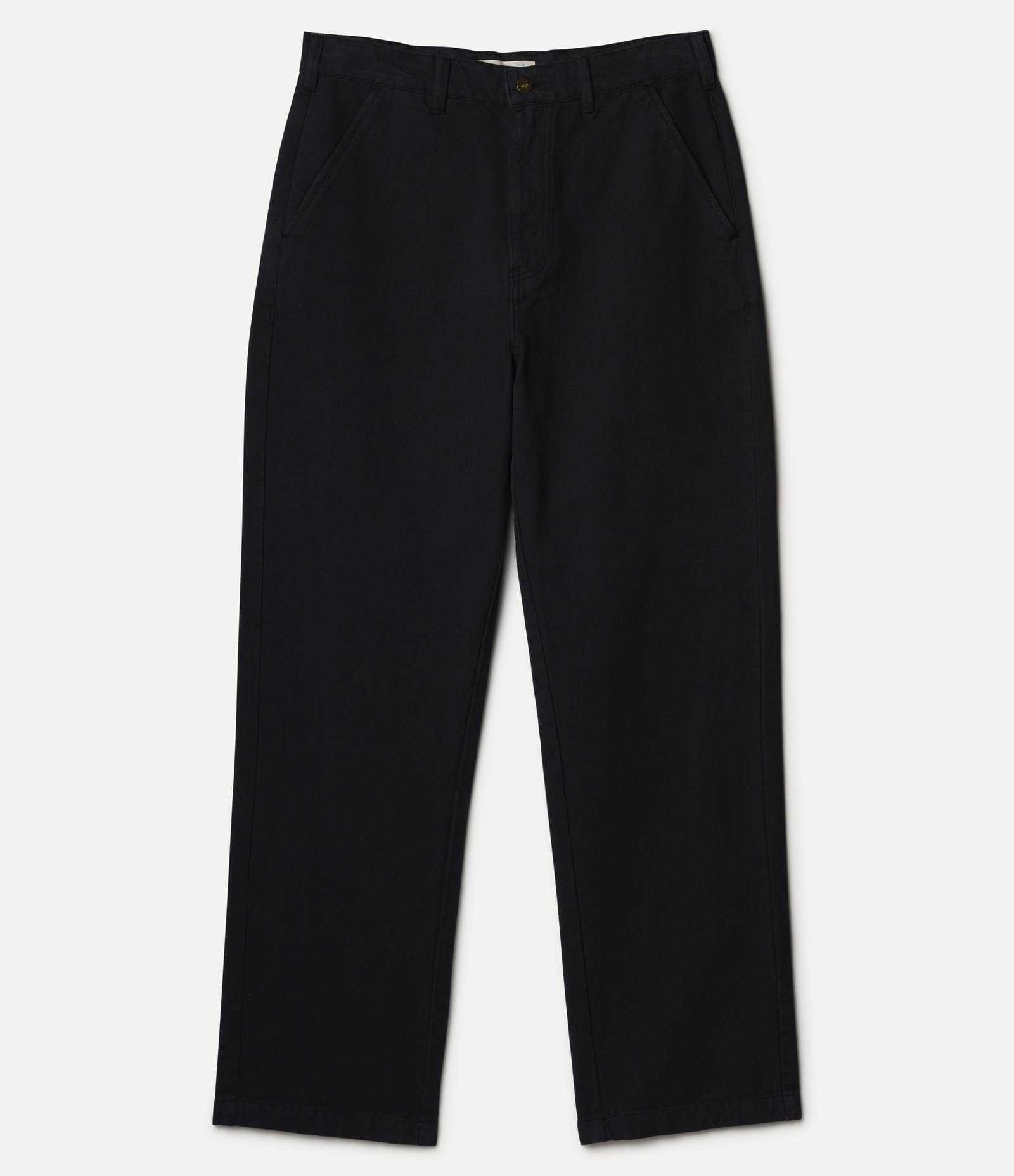 Cotton Canvas Straight Leg Pants - Image 2