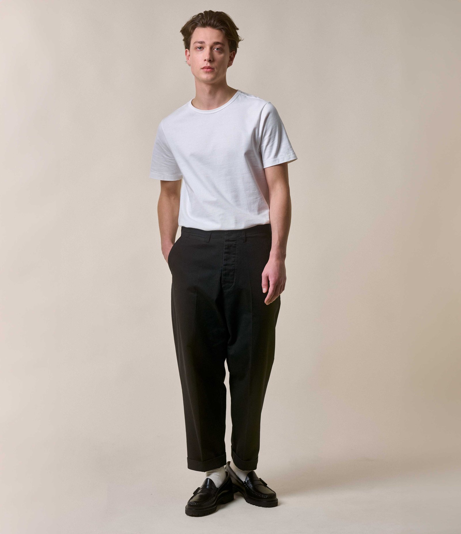 1920s Cotton Twill Worker Chino - Image 6