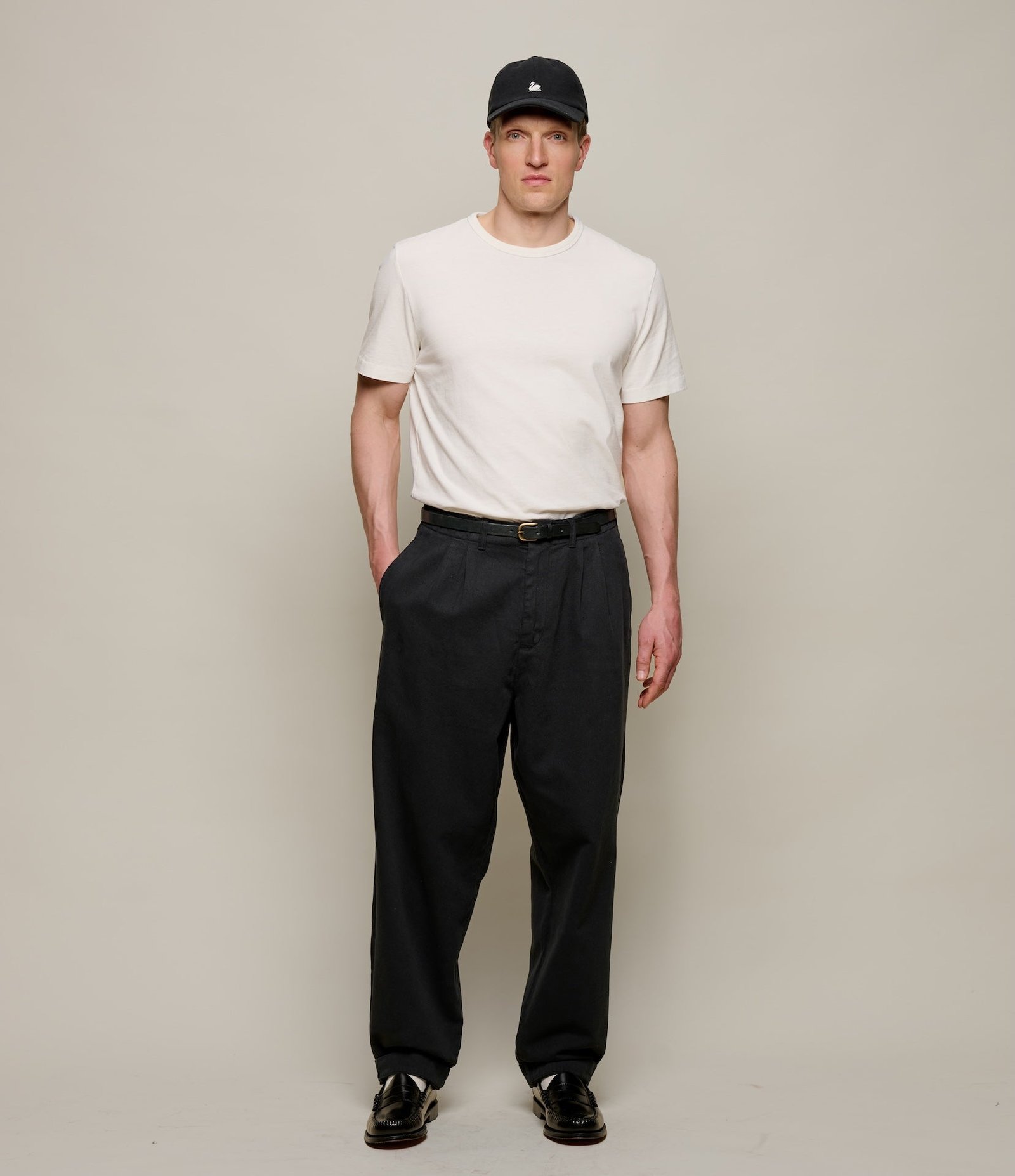 Pleated Twill Pants - Image 6