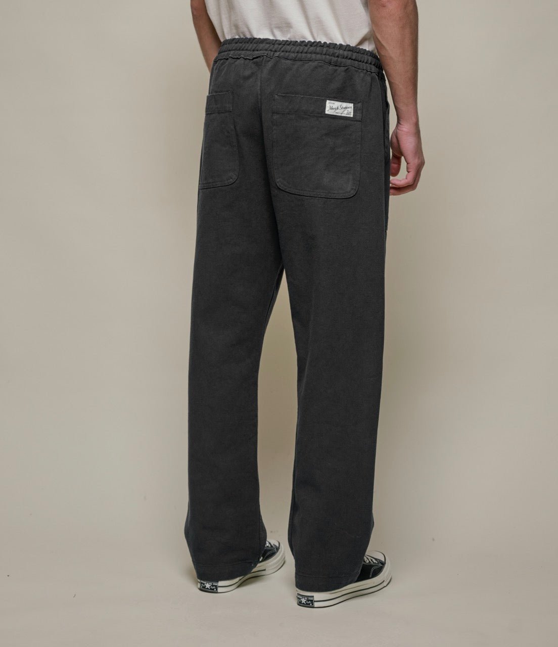 Worker's Cotton Twill Drawstring Pants - Image 6