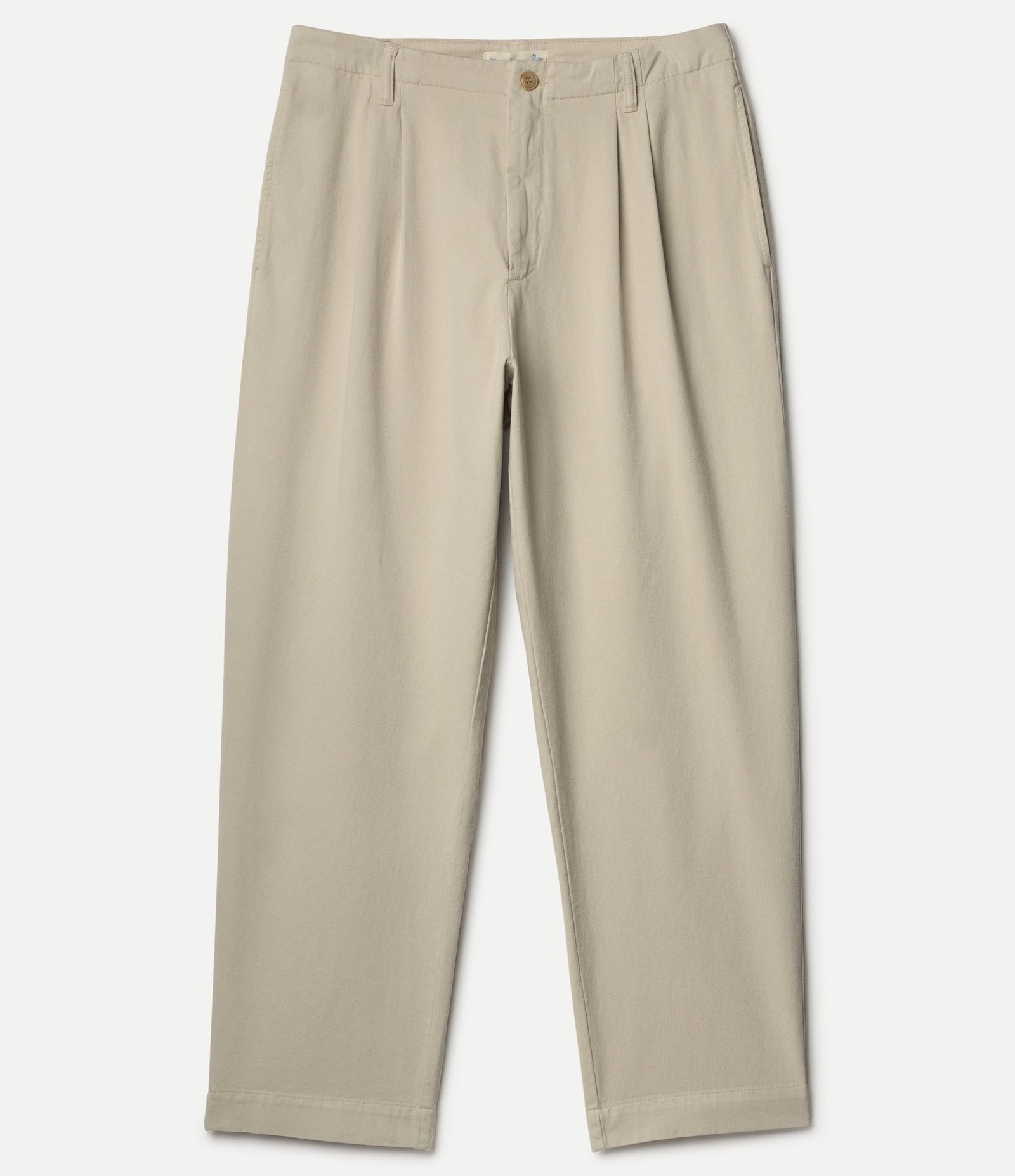 Pleated Twill Pants - Image 2