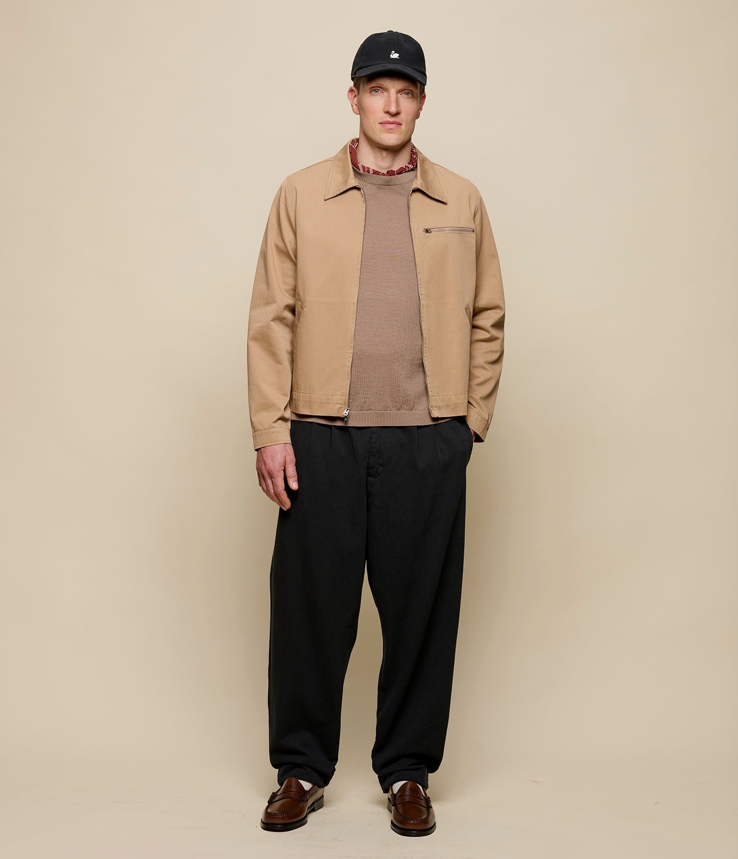 Pleated Twill Pants - Image 7
